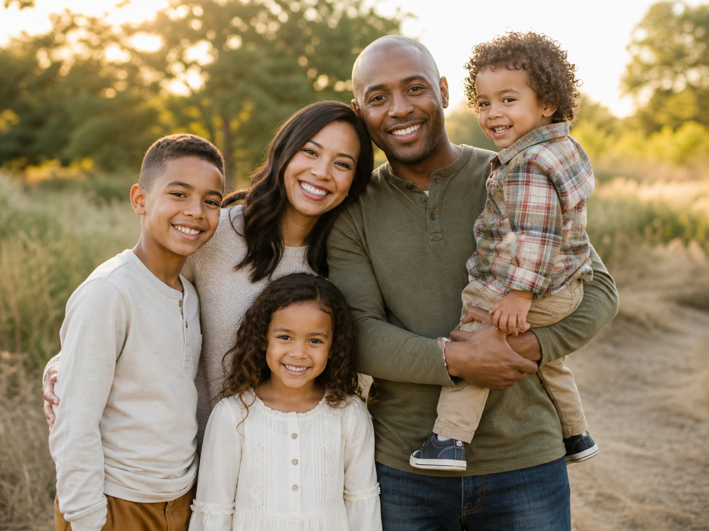 Family photography lens choice